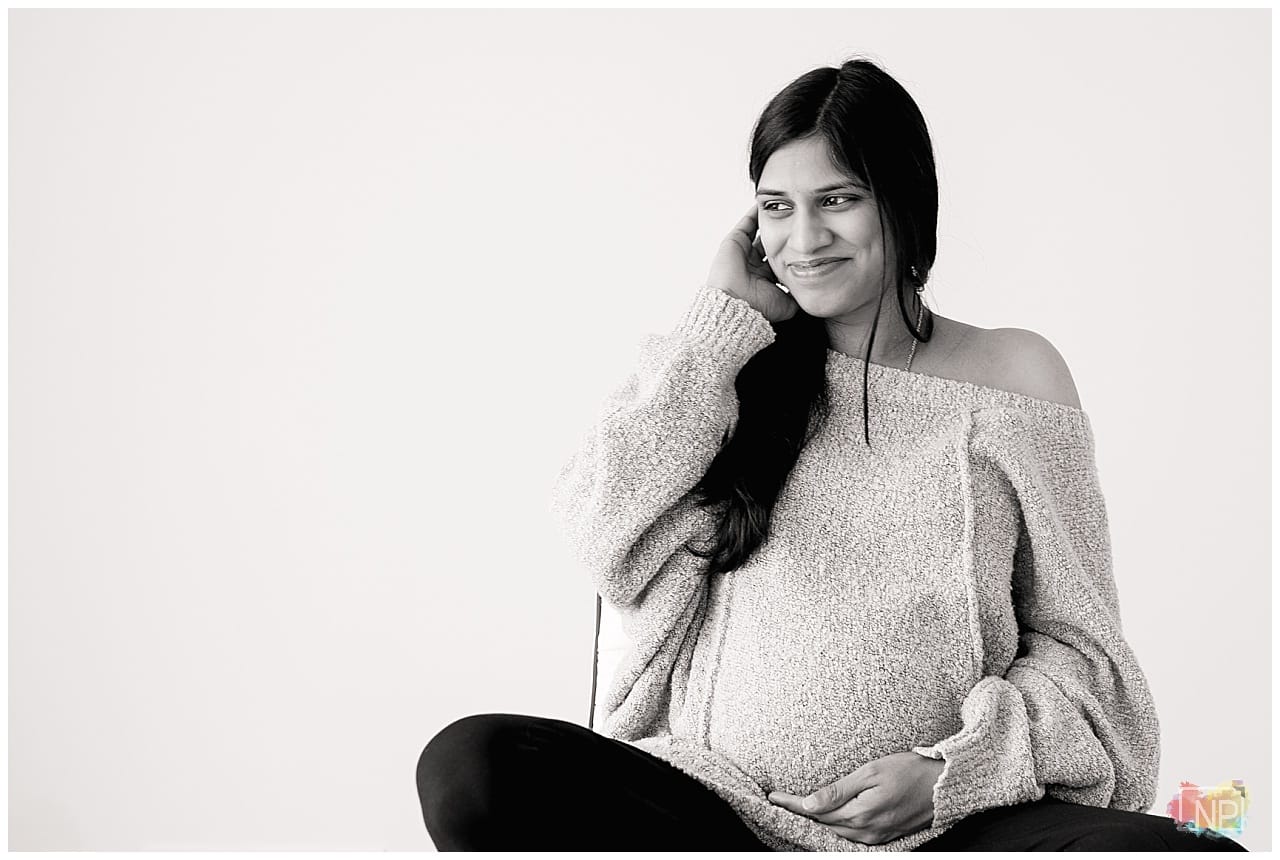seattle Indian maternity photography photographer
